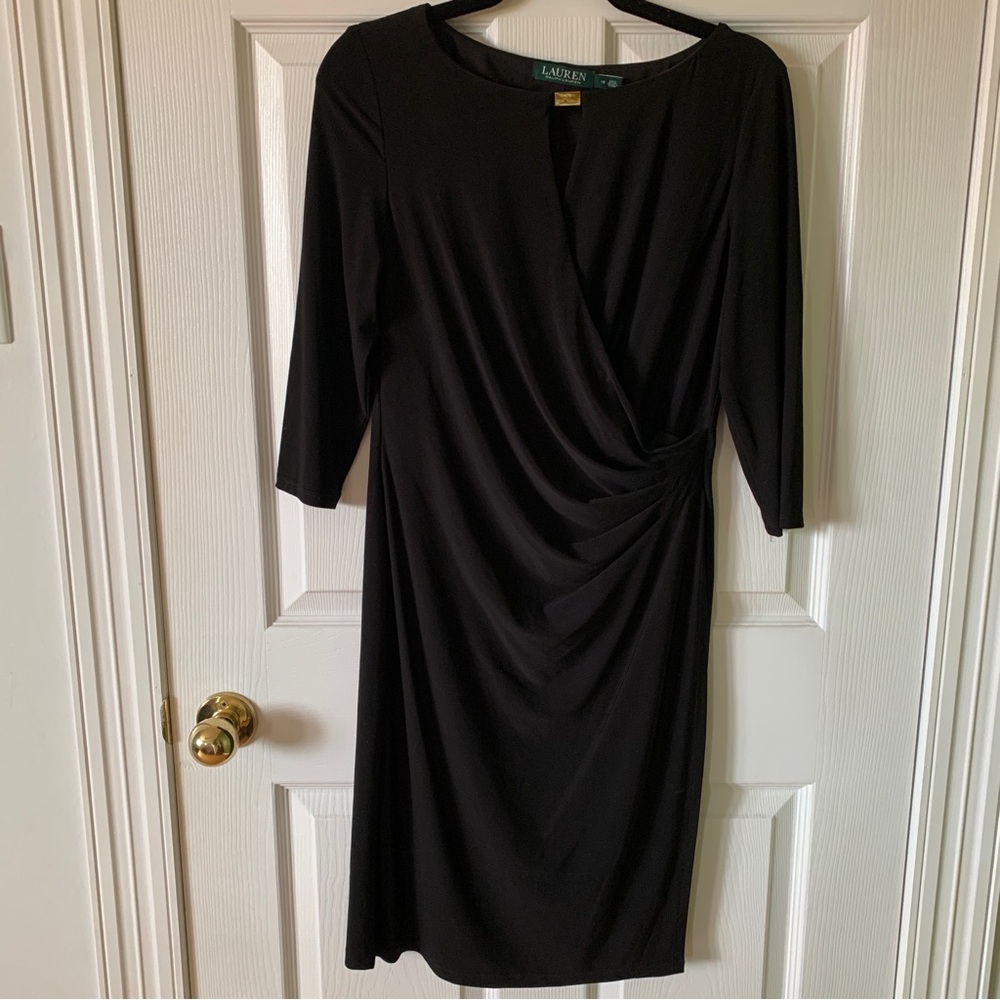 Lauren by Ralph Lauren Black Dress